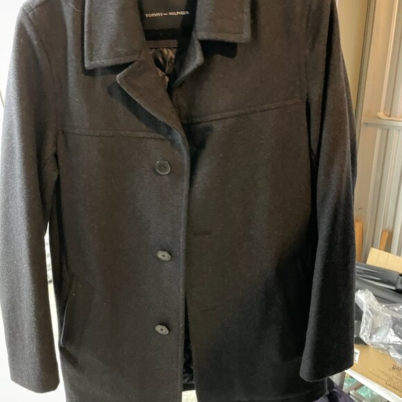 Tommy Hilfiger Wool Coat Jacket Mens Size xs - Picture 7 of 7